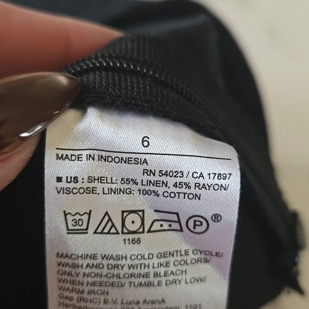 Banana Republic Linen Blend Sweetheart Crop Top Pleated Summer Staple Minimalist - Picture 7 of 9